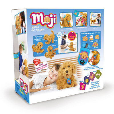 Інтерактивна іграшка My Fuzzy Friends Лабрадудель Moji (укр. - анг.) (18207-UKR-ENG)