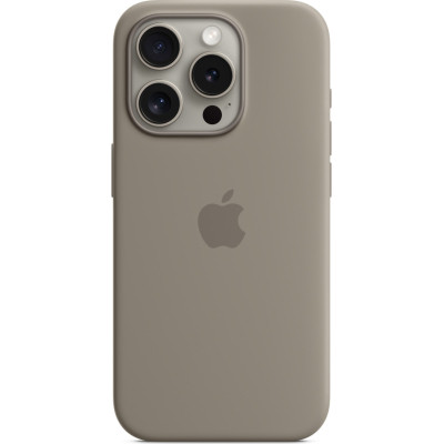 Чохол до мобільного телефона Apple iPhone 15 Pro Silicone Case with MagSafe Clay (MT1E3ZM/A)