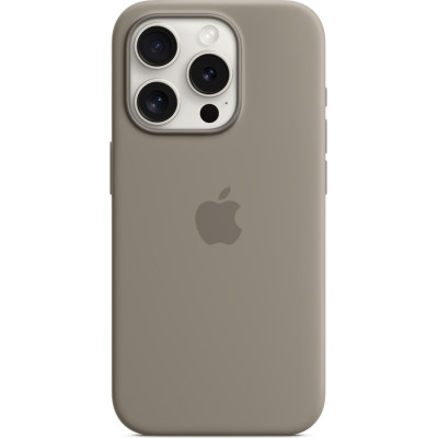 Чохол до мобільного телефона Apple iPhone 15 Pro Silicone Case with MagSafe Clay (MT1E3ZM/A)
