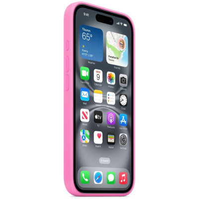 Чохол до мобільного телефона Apple iPhone 16 Silicone Case with MagSafe - Peony,Model A3313 (MDGM4ZM/A)