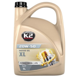 Моторна олива K2 SL/CF 20W-50 5 л (O2715E)