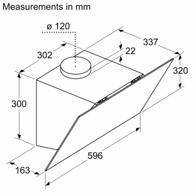 Витяжка кухонна Bosch DWK64PJ60T