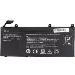 Акумулятор до ноутбука XIAOMI N15B01W-4S1P 15.4V 2630mAh PowerPlant (NB530038)