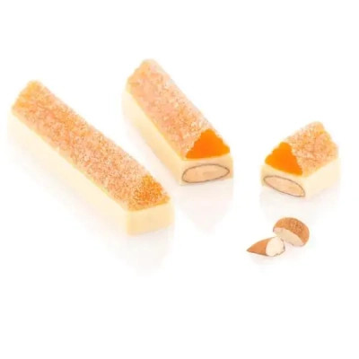 Форма для шоколаду Silikomart Kit Bar Tronco для батончика 128x33 h14 мм, 115x20 h13 мм 8х48 мл (CH016 - KIT BAR TRONCO)