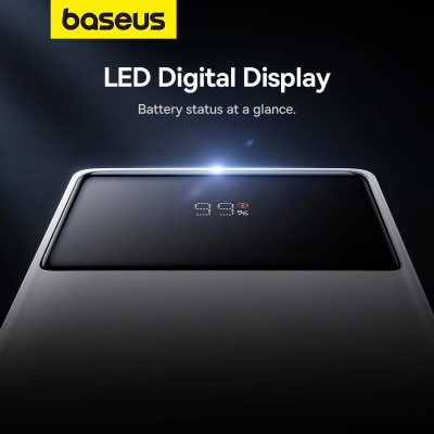 Батарея універсальна Baseus Star-Lord 20000mAh 30W OE, white (P10022904213-00)