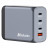 Зарядний пристрій Verbatim GaN 200 W 4 ports (2xUSB-C-100 W,USB-C-65 W /USB-A -3.0) (32204)