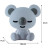 Нічник Kite Світильник LED з акумулятором Koala, білий (K24-491-2-1)