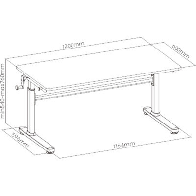 Парта Cubby Imparare Grey (222022)