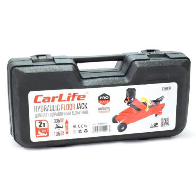 Домкрат CarLife підкатний 2т, 135-335мм (FJ590P)