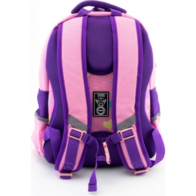 Рюкзак шкільний Maxi 15&quot; Рожевий з фіолетовим (MX86828)