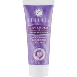 Крем для ніг Leganza Lavander Softering &amp; Deodorizing Foot Cream 75 мл (3800010525633)