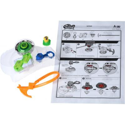 Дзига Auldey Infinity Nado Стандарт Cold Shadow с устройством запуска (YW624307)