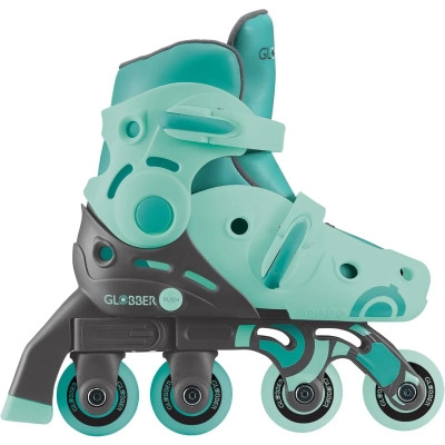 Роликові ковзани Globber 2в1 м&#039;ятно-зелені р.30-33, до 60кг, 5+ (783-206)