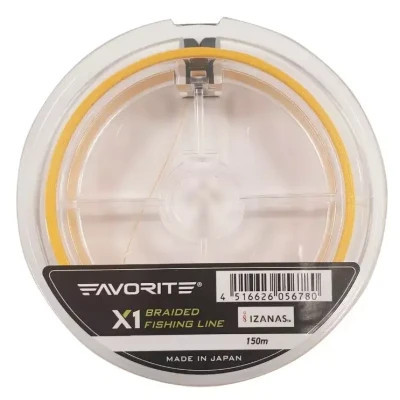 Шнур Favorite X1 PE 4x 150m 2.0/0.240mm 30lb/13.8kg Orange (1693.11.23)