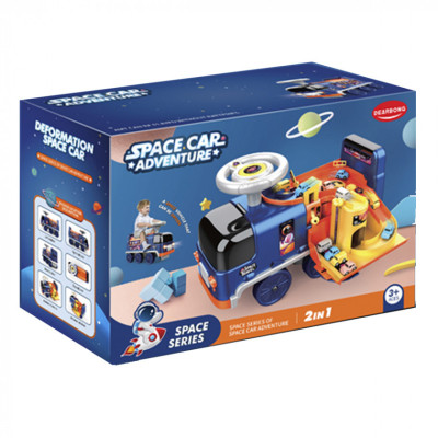 Ігровий набір Mountainking Машинка-толокар 2 у 1 Космос (6337374)