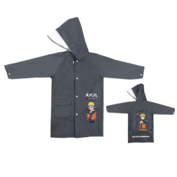 Дощовик дитячий Kite Naruto S 115 - 130 см Сірий (NR24-2600S)