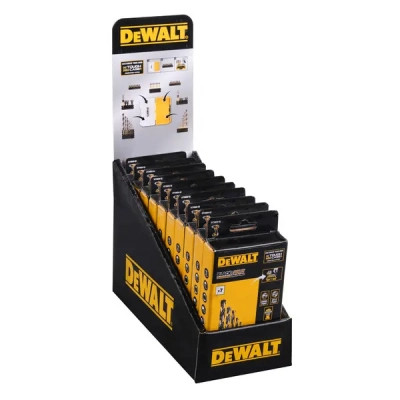 Набір свердл DeWALT у касеті для Tough Case, по металу Black&amp;Gold, 8 шт (DT70829)