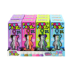 Набір для творчості ToyMonster Pour Palz Флюїд Арт - Брелок Ведмедик (GS-G08162)