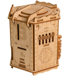 Головоломка EscapeWelt Дерев'яна Fort Knox Box Pro (3 in 1) (50012)