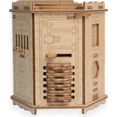 Головоломка EscapeWelt Дерев&#039;яна Fort Knox Box Pro (3 in 1) (50012)