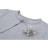 Болеро дитяче Breeze з квіткою (6712-164G-gray)
