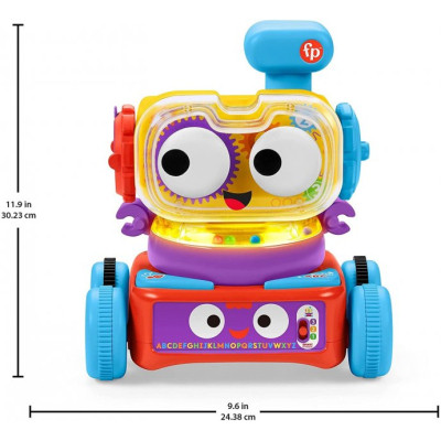 Інтерактивна іграшка Fisher-Price Робот 4-в-1(багатомовний) (HHJ42)