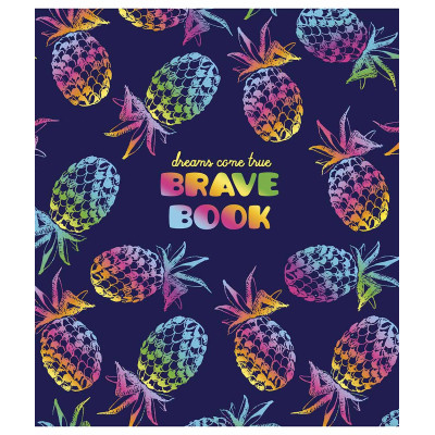 Зошит Школярик Brave book 12 аркушів лінія (012-3022L)