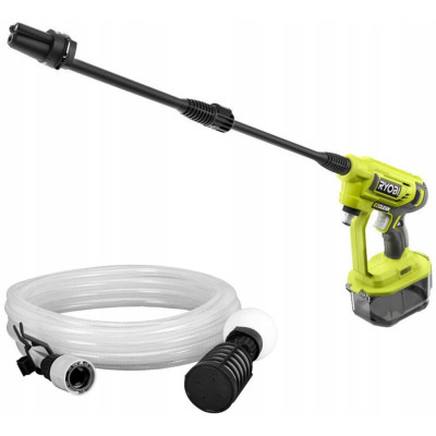 Мийка високого тиску Ryobi низького тиску RY18PW22A-0, 18В ONE+, 22бар, 182 л/год. (без АКБ та ЗП) (5133004570)
