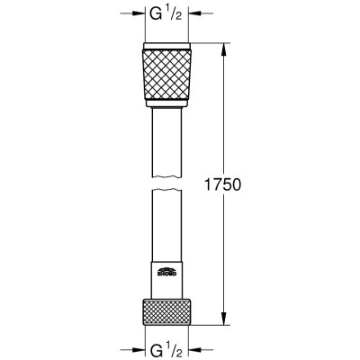 Шланг для душа Grohe 45992001 (CV030558)