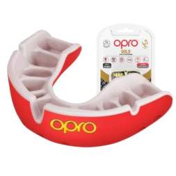 Капа Opro Gold Red/Pearl (102504004) (Gold_Red/Pearl)