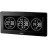 Настільний годинник Technoline WT458 Black (DAS302480)