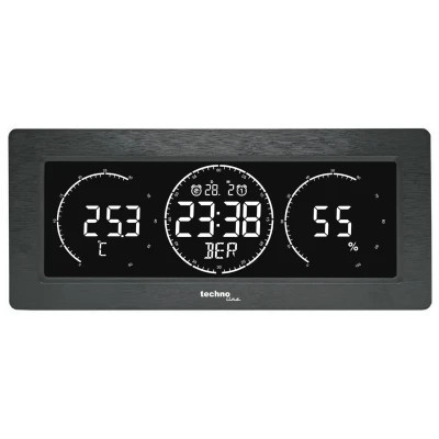 Настільний годинник Technoline WT458 Black (DAS302480)