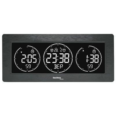 Настільний годинник Technoline WT458 Black (DAS302480)