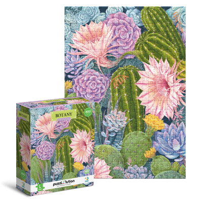 Пазл DoDo Easy-L Ботаніка. Кактуси та сукуленти (300613)