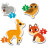 Пазл Clementoni 4 в 1 Forest Animals, серія My First Puzzles (20814)