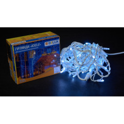 Гірлянда Delux Icicle 75LED 2x0.7m 18 flash білий/білий IP44 EN (90012951)