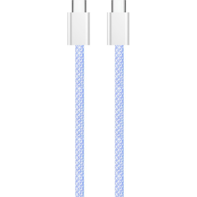Дата кабель USB-C to USB-C 1.0m 60W 3.0А purple ColorWay (CW-CBPDCC061-PU)