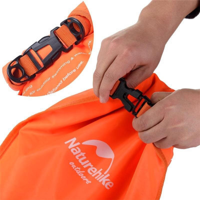 Гермомішок Naturehike Буй NH17S001-G 18л Помаранчевий (6927595717943)