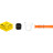 Смарт-годинник AURA X4 ProMax 53mm Orange (SWAX453O)