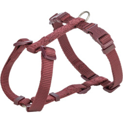 Шлея для собак Trixie Premium H-harness L-XL 75-120 см 25 мм Бордова (4053032672918)