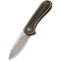 Ніж Civivi Mini Elementum Satin Brass (C18062Q-1)