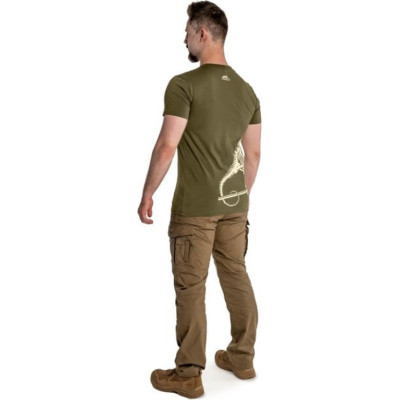 Футболка Helikon-Tex Full Body Skeleton Olive Green розмір XL (TS-FBS-CO-02-B06)