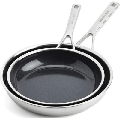 Набір сковорідок KitchenAid MSS, 24+28 см, з керамічним покриттям (CC006066-001)