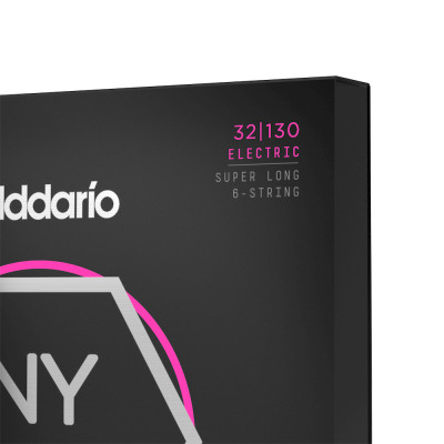 Струни для гітари D&#039;Addario NYXL Bass Regular Light 6-String / Super Long Scale (32-130) (NYXL32130SL)