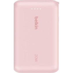 Батарея універсальна Belkin 10000mAh, 20W, USB-C, Pink (BPB021HQPK)