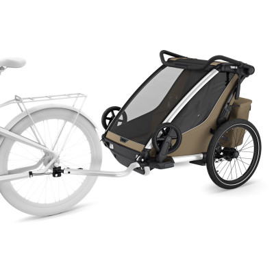 Коляска Thule Chariot Cross 2 Double (Faded Khaki) (TH 10201037)