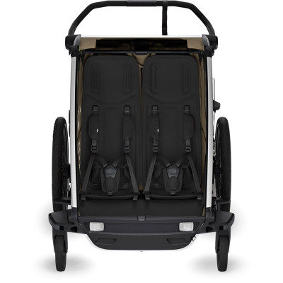Коляска Thule Chariot Cross 2 Double (Faded Khaki) (TH 10201037)