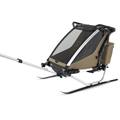 Коляска Thule Chariot Cross 2 Double (Faded Khaki) (TH 10201037)