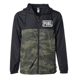 Куртка Jinx Pubg Air Drop Windbreaker Black/Camo M (JINX-8776 BLM)