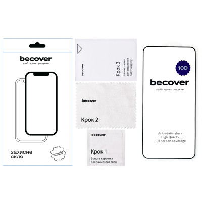Скло захисне BeCover HMD Skyline 10D Black (713573)